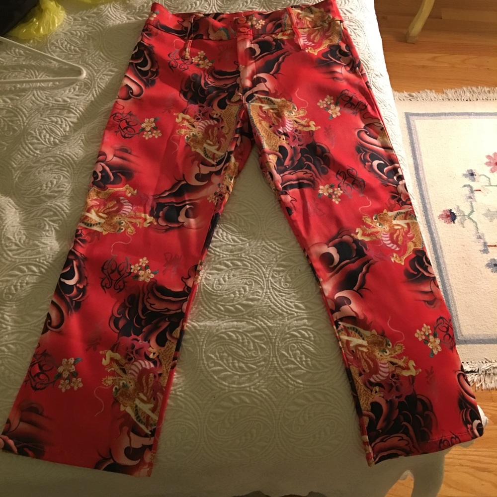 Red Dragon Pants